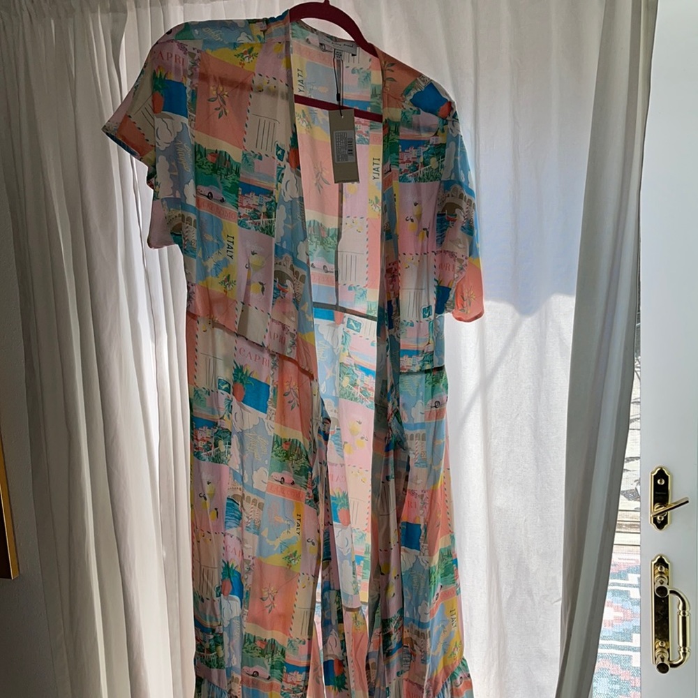 Never fully dressed wrap dress